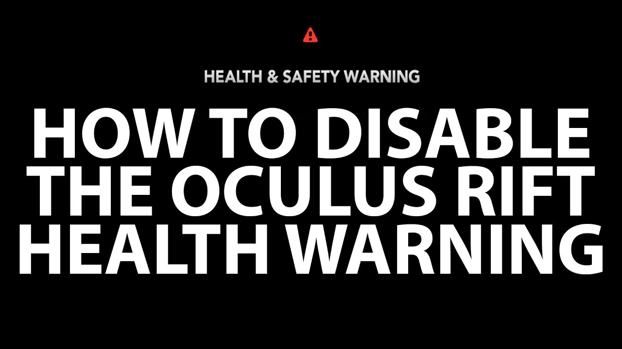 to Turn Off the Oculus Rift and Safety - YouTube