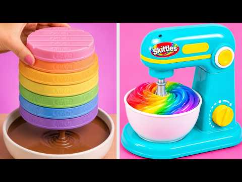 Top 1000+ Fancy Rainbow Cake Decorating Ideas | Delicious Chocolate Hacks Recipe | Relaxation Video