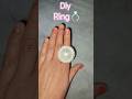 Diy Ring💍 Homemed 😍 #viral #shorts #diy #ring #craft #easy #homemade #jwellery #craftideas #diyideas