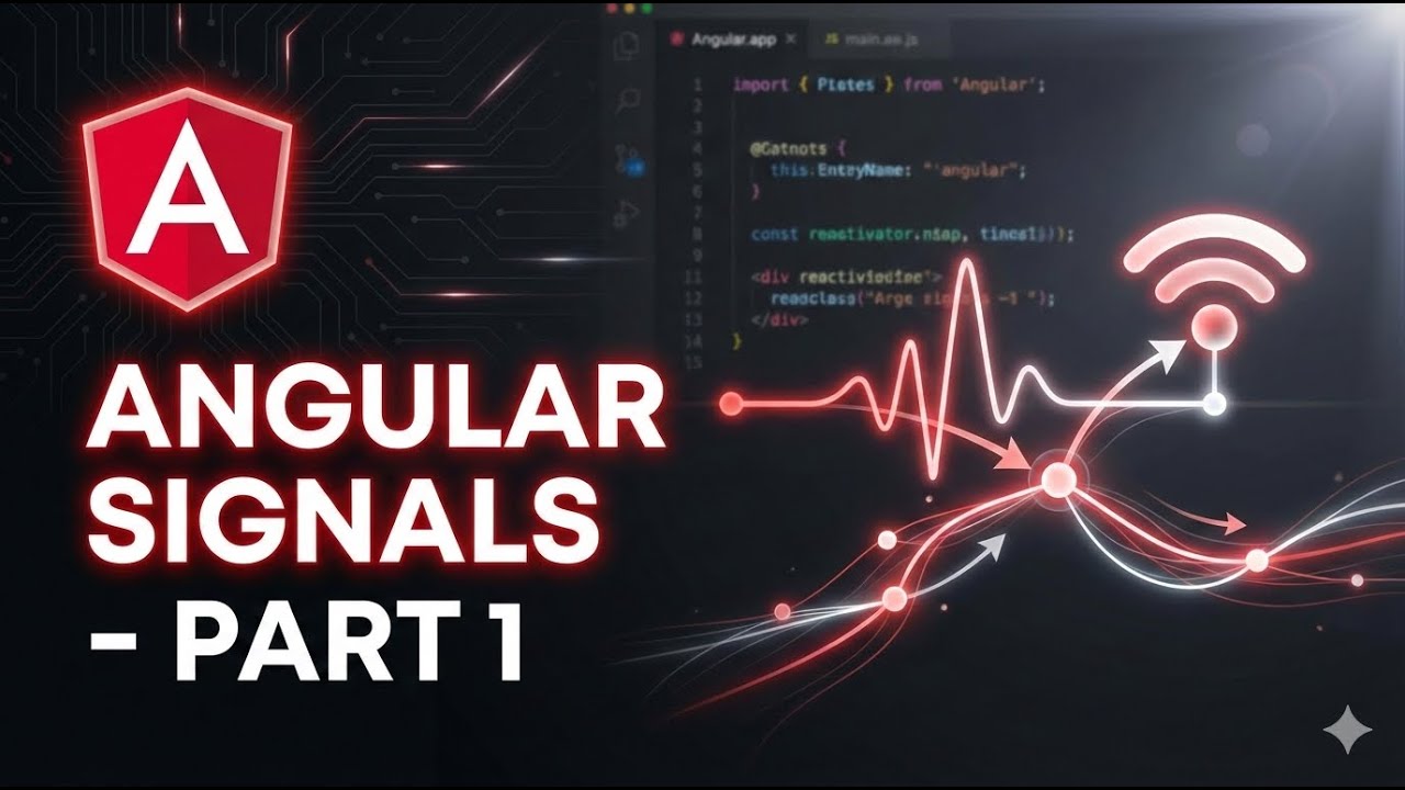 Angular Signals Tutorial – Part 1 | Step-by-Step Guide - YouTube