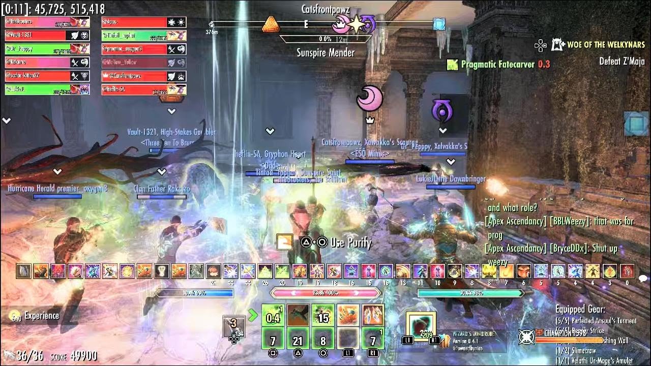 ESO: godslayer dps pov U47