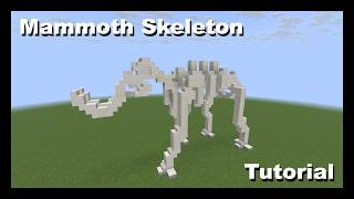 Mammoth Skeleton | Minecraft Tutorial