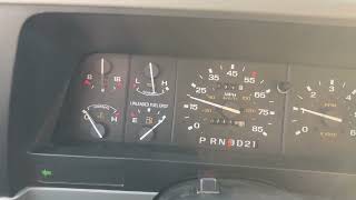 1990 Ford Bronco II XLT Sport Cold Start and Driving POV