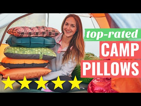 5 TOP-RATED Amazon Camping & Backpacking PILLOWS [Put to the Test]