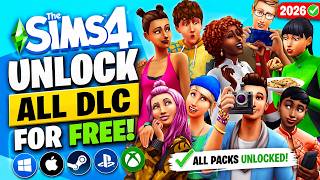 Sims 4 DLC UNLOCKER (Mac, PC, Steam, Playstation, Xbox) ✅ ALL Sims 4 Expansion DLC for FREE