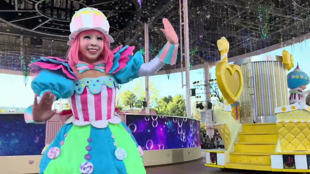 サンリオハーモニーランド　11/16パレードパラレル4K動画