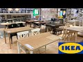 IKEA KITCHEN DINING ROOM FURNITURE TABLES CHAIRS ARMCHAIRS SHOP WITH ME SHOPPING STORE WALK THROUGH