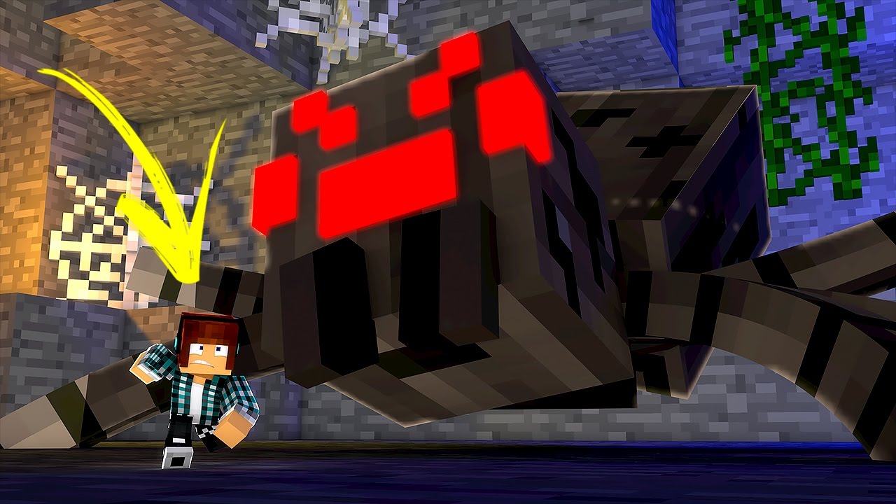 Minecraft Aranha Gigante Spider Man Minecraft Mods Para Android