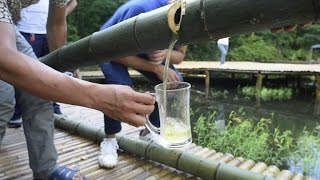 In China, Alcohol Aged In Bamboo For A New Flavour
