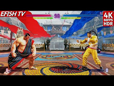 E. Honda vs Jamie (Hardest AI) - Street Fighter 6