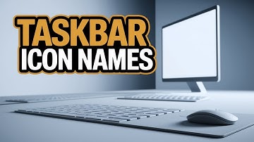 How to Show Program Icon Names in Taskbar of Windows 10/11