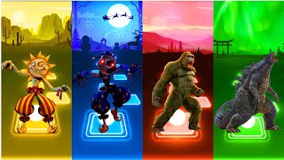 Sundrop vs Moondrop vs King Kong vs Godzilla - Tiles Hop EDM Rush screenshot 5