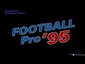 Front page sports football pro 95 gameplay pc game 1995