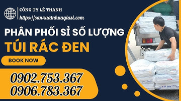 PHÂN PHỐI SỈ TÚI RÁC ĐEN CÔNG NGHIỆP GIÁ SỈ TỐT HCM
