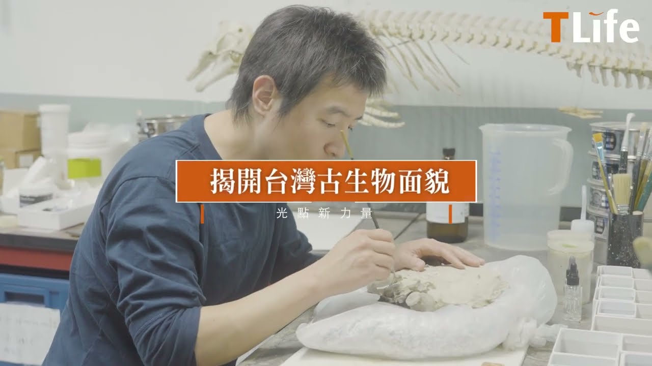 《TLife》光點新力量 │ 蔡政修 ─ 史前巨獸超乎你的想像,原來台灣曾有巨大生物出沒! 縮圖