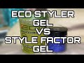 Eco Styler Gel VS Style Factor Gel: Wash &amp; Go