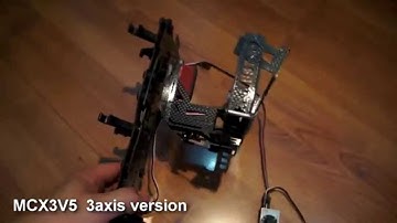 www.cnchelicopter.com MCX3V5 2 axis Gimbal change to 3 Axis gimbal Demo