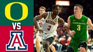 #14 Oregon vs #24 Arizona Highlights 2020 College Basketball