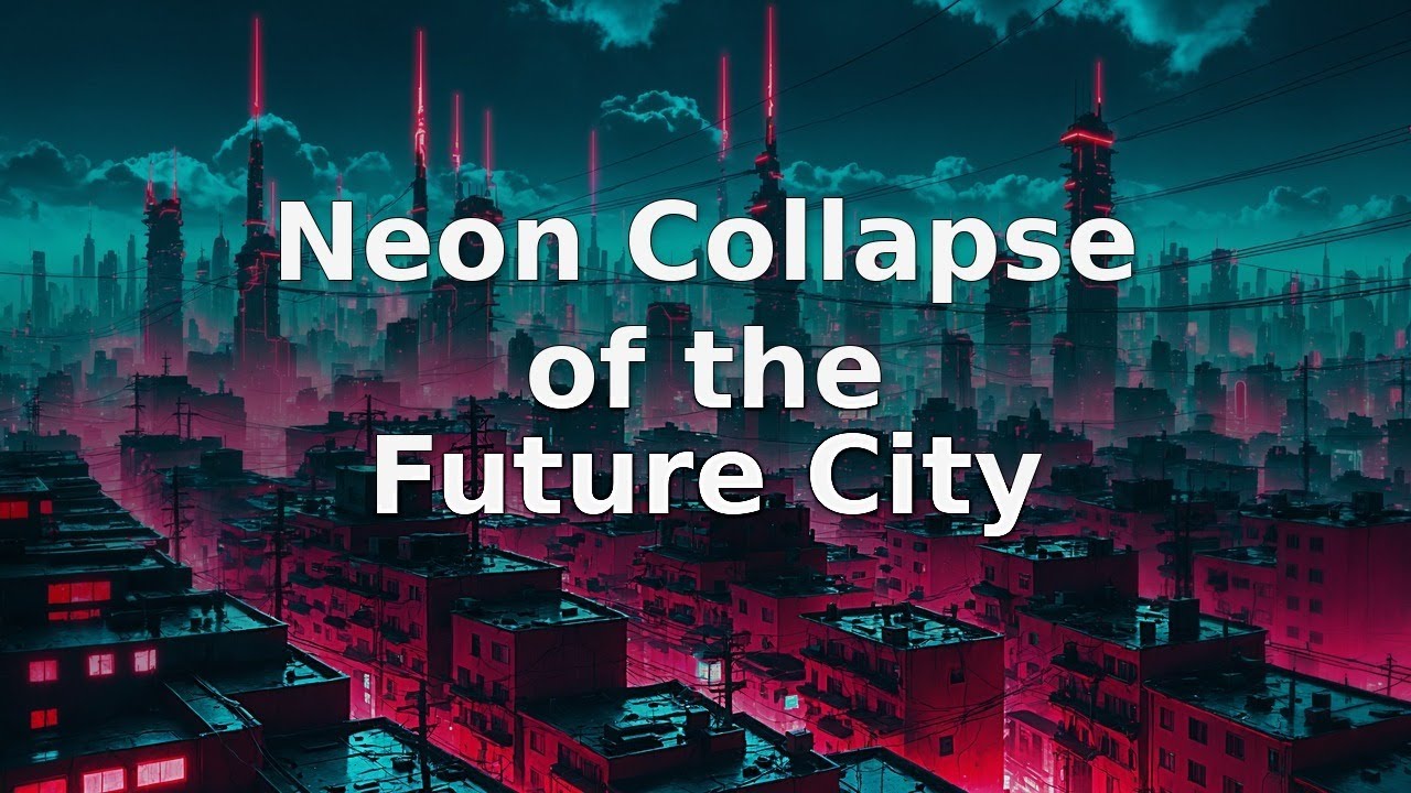 Neon Collapse of the Future City | Cyberpunk Deep House Drive