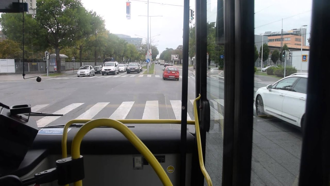 Linie 28A von Aderklaaer  Straße U nach Floridsdorf S U Mitfahrt NL 273 LPG T3