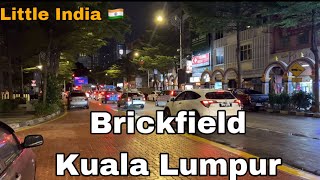 Walking Around Brickfield (Little India) Kuala Lumpur Malaysia | Binaural City Sounds For Relaxation