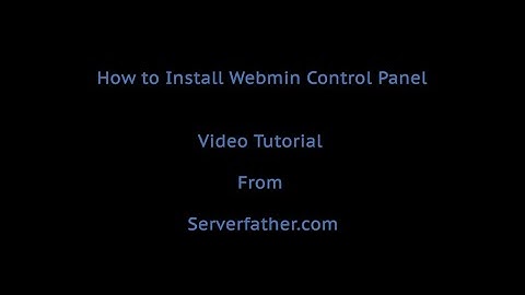 How to Install Webmin Panel in Ubuntu 14.04 Server