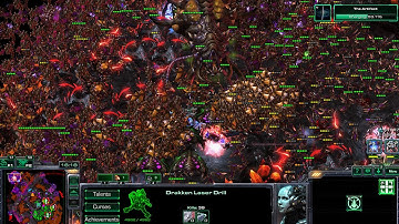 MASSIVE RTS BATTLES - StarCraft 2 Roguelike (Engineer Class)