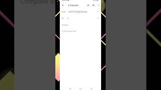 Mobile se email send kaise karen | How to send email on mobile #shorts screenshot 3