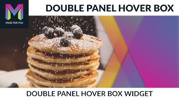 Double Panel Hover Box Widget | Adobe Muse CC | Muse For You