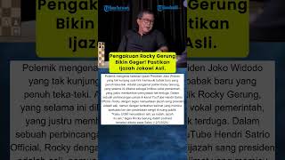 Download Lagu Pengakuan Rocky Gerung Bikin Geger! Pastikan Ijazah Jokowi Asli MP3 Download Lagu Pengakuan Rocky Gerung Bikin Geger! Pastikan Ijazah Jokowi Asli MP3