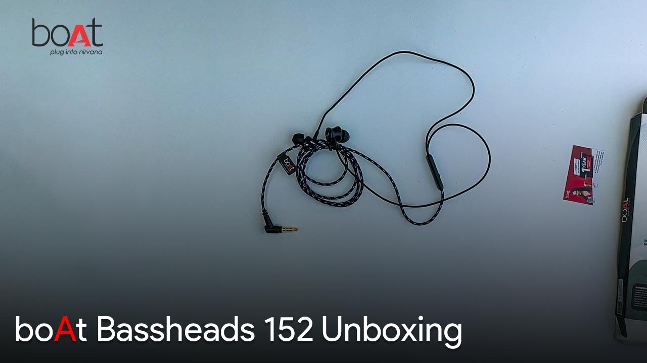 boAt BassHeads 152 Unboxing!! [Cinematic Edit] YouTube