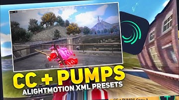 TOP 10 ALIGHT MOTION PUBG CC AND PUMPS XML PRESETS PACK @Fotty Six