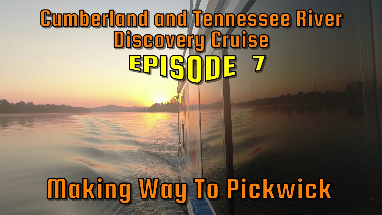 EP7. Traversing Pickwick lock for a break at Pickwick Lodge. Tiny ...