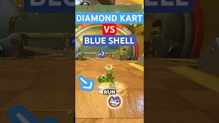 Can the Diamond Kart Outrun a Blue Shell?! #gaming #mario #nintendo #redfalcon