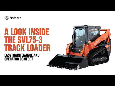 Easy Maintenance on the Kubota SVL75-3