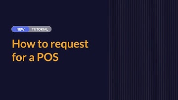 How to request for a POS on the Flutterwave dashboard | Flutterwave