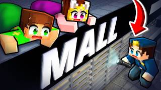 Avem un SLEEPOVER la MALL si FUGIM DE POLITIE in Minecraft..