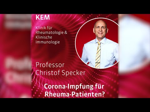 Corona-Impfung bei Rheuma-Patienten