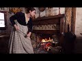 A Working Class Supper in 1820s America - Winter