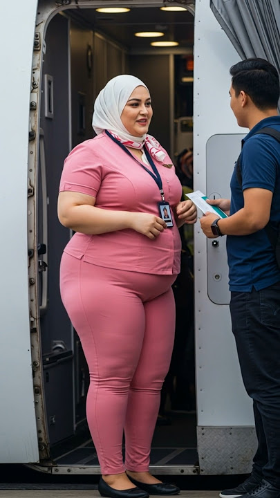 Dubai Princess - Hot Air Hostess Addresses the Passengers #airhostess #dubaiprincess #shorts #dubai