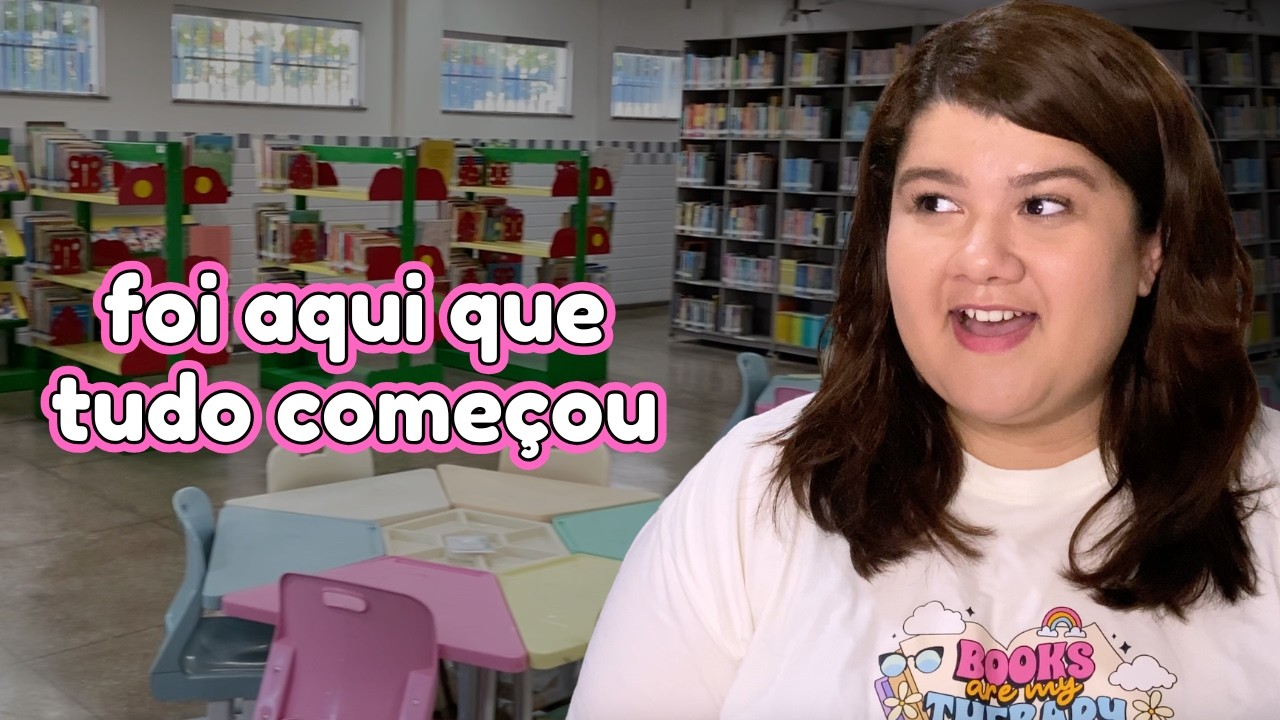 VOLTEI À BIBLIOTECA QUE ME TORNOU LEITORA DEPOIS DE 13 ANOS 🥹📚