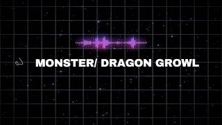 Monster Dragon Growl Zombie Sound Effect | Horror Creature SFX screenshot 3