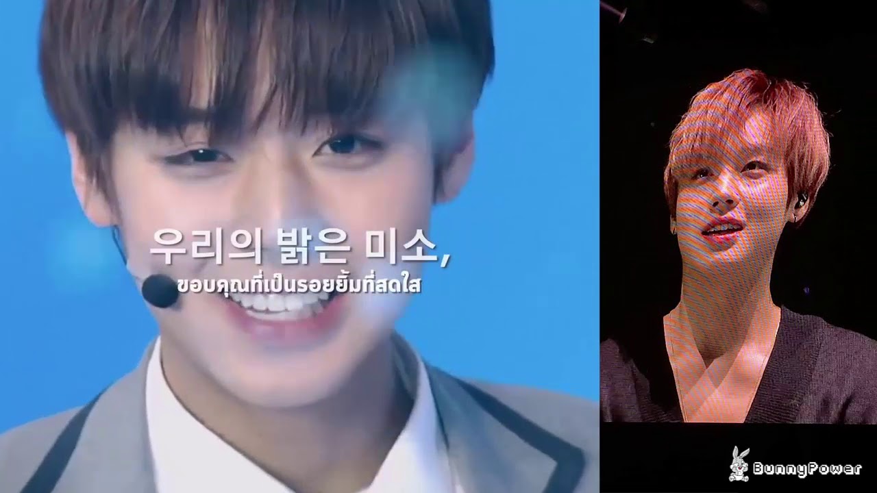 [190309] Jihoon's reaction to VCR #PARKJIHOON1stFanmeetinginBangkok #박지훈