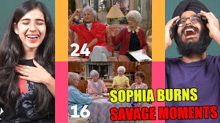 Indians React to 35 Savage Sophia Burns 😈 Golden Girls | TVLand