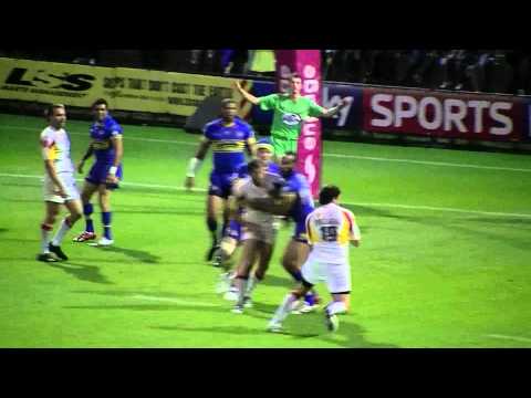 Casey Mcguire Scores The Only Catalan Dragons try vs Leeds Rhinos 20/08/2010 HD