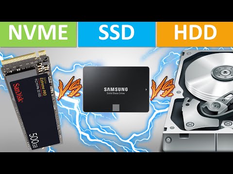 Disque dur VS SSD VS NVME : Comparatif et recommandations