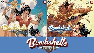 DC COMICS BOMBSHELLS UNITED # 8 & # 9 [ENG] 2017