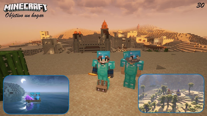 Palacio del Desierto. Minecraft en pareja ❤️ Objetivo un hogar EP30