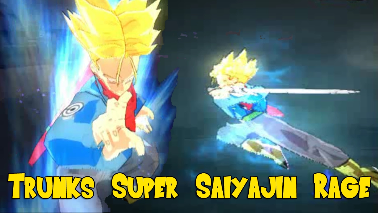 Trunks Super Saiyajin Ikari (Rage)Dragon Ball Z Budokai Tenkaichi 3