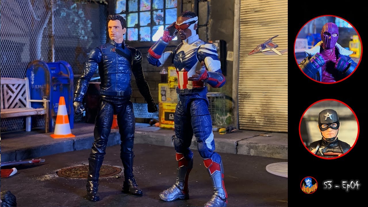 Marvel Legends FALCON and the WINTER SOLDIER figure reviews! CAPTAIN AMERICA, BUCKY, ZEMO, US AGENT
